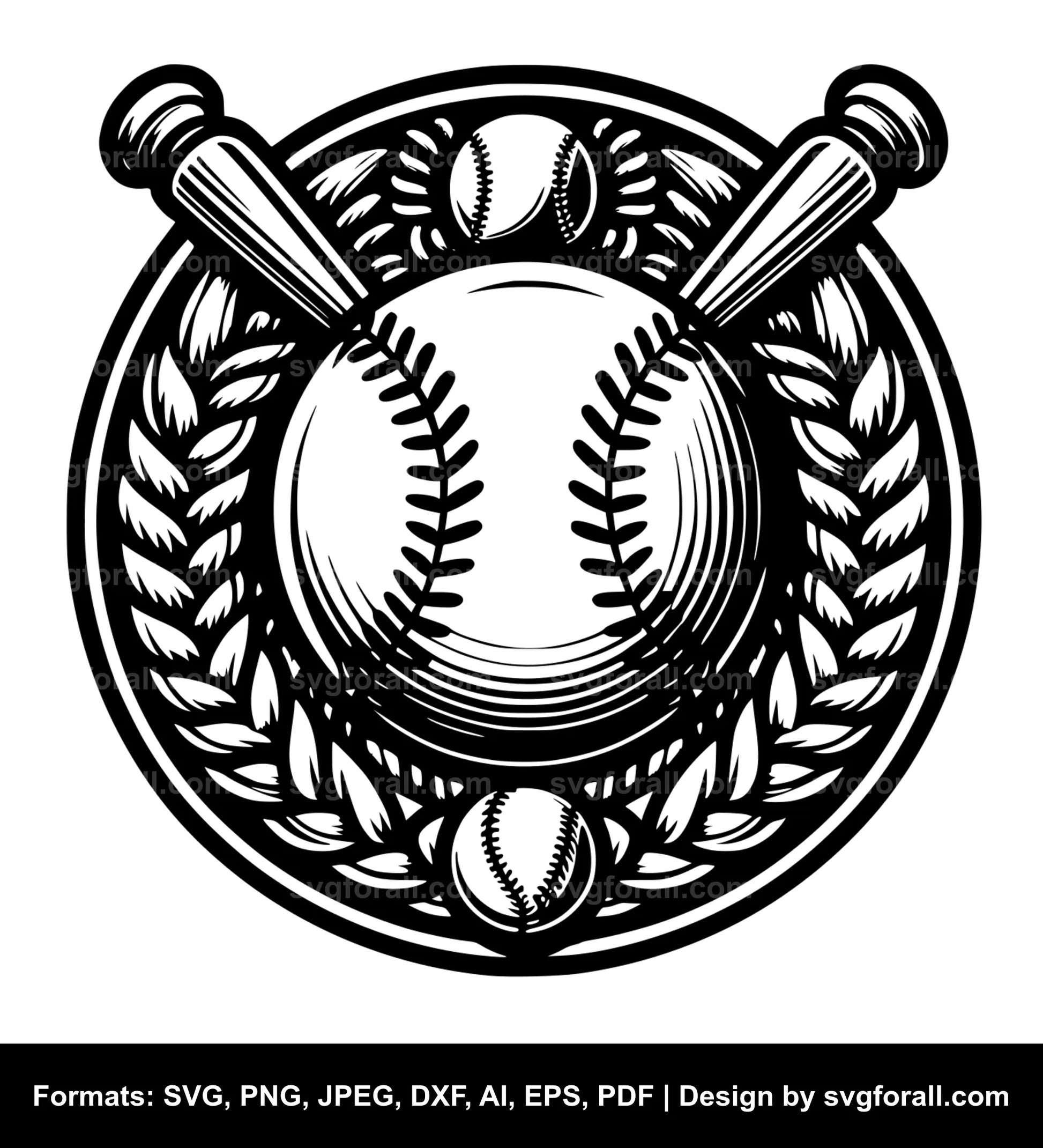 Baseball Laces SVG Vector