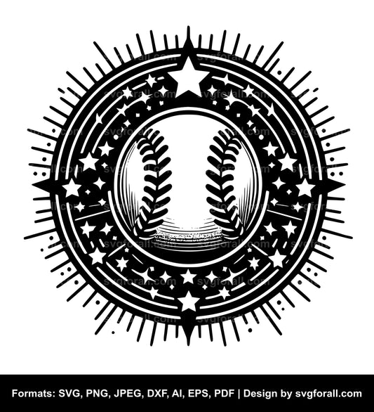 Baseball SVG Design