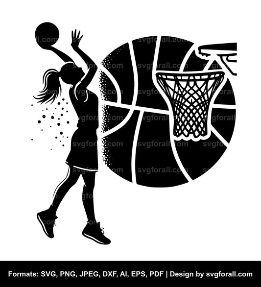 Basketball Player Cricut SVG