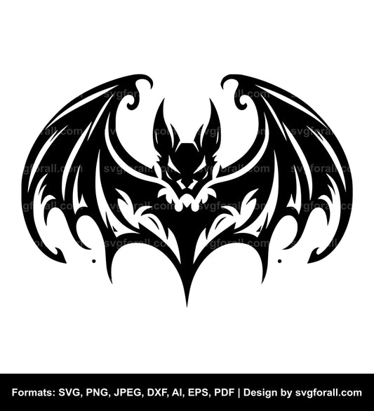 Bat SVG Vector