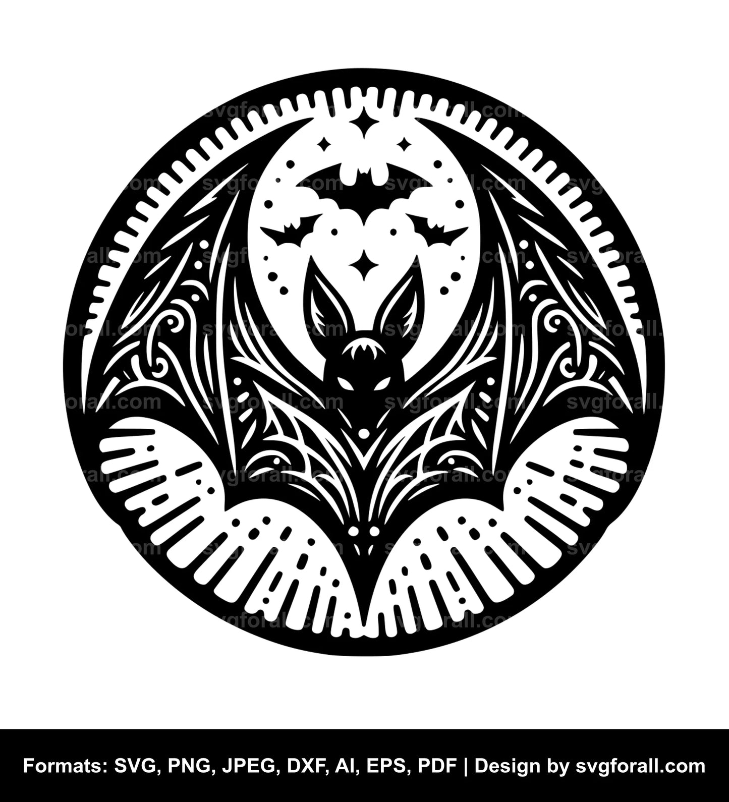 Bat Vector SVG