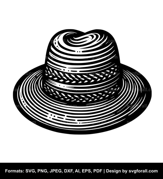 Beach Hat SVG File