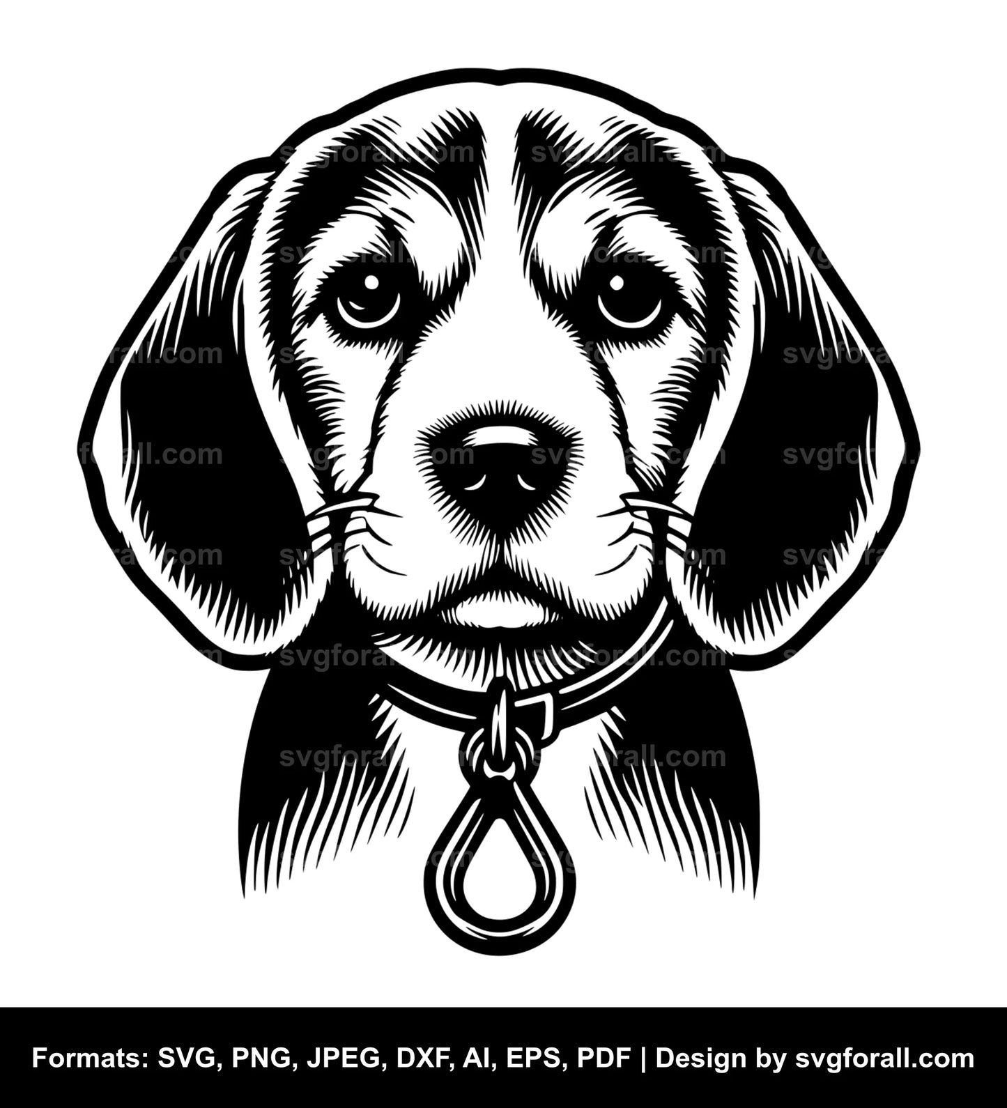 Beagle Dog SVG File