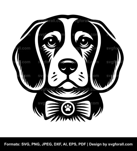 Beagle Dog Vector SVG