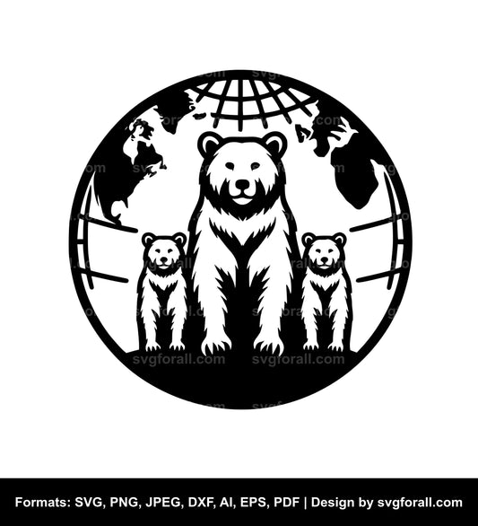 Bear Family Cricut SVG