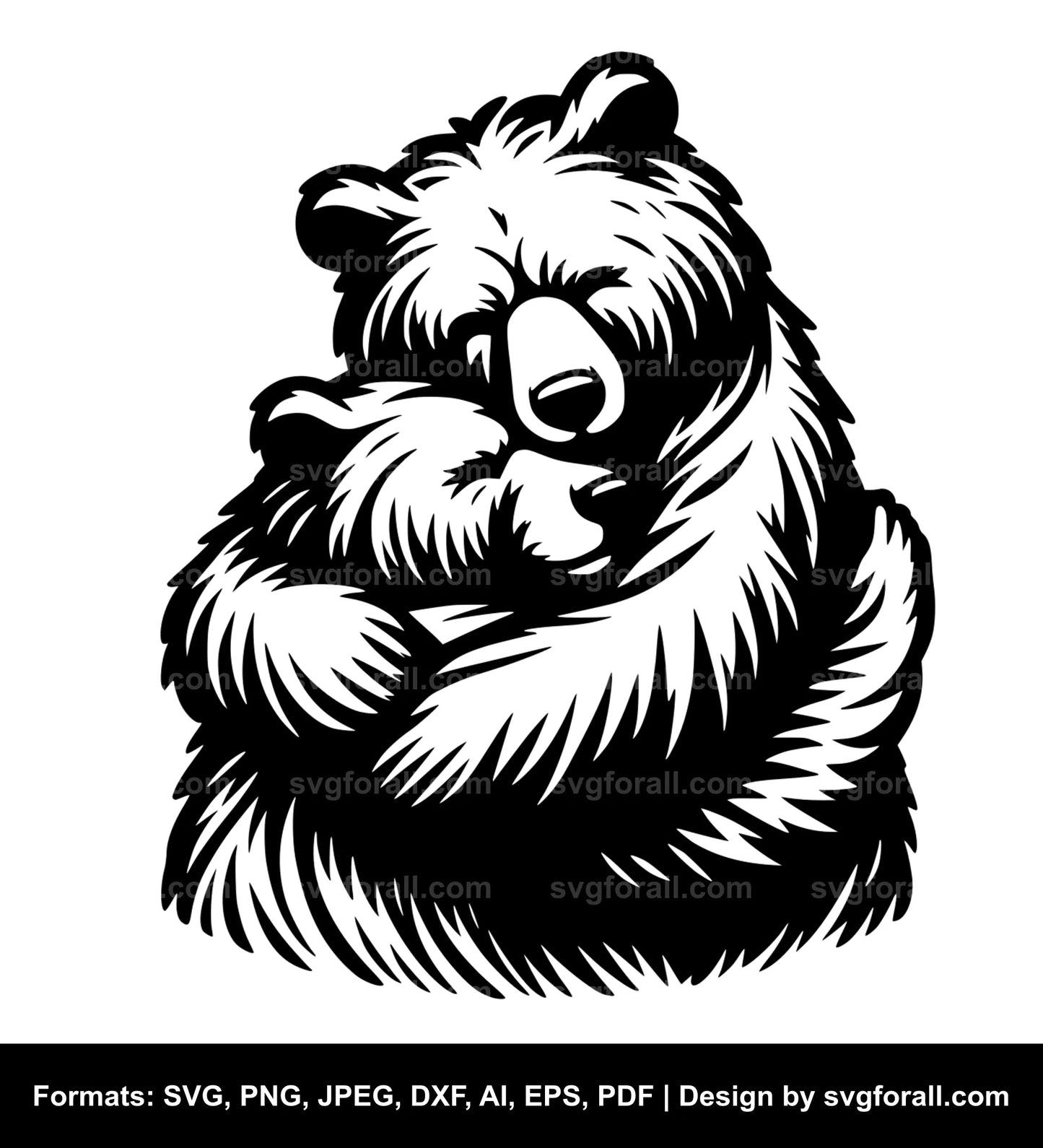 Bear Hug SVG