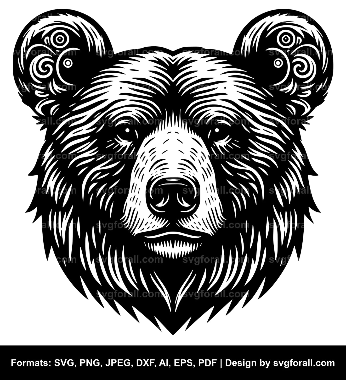 Bear SVG Design