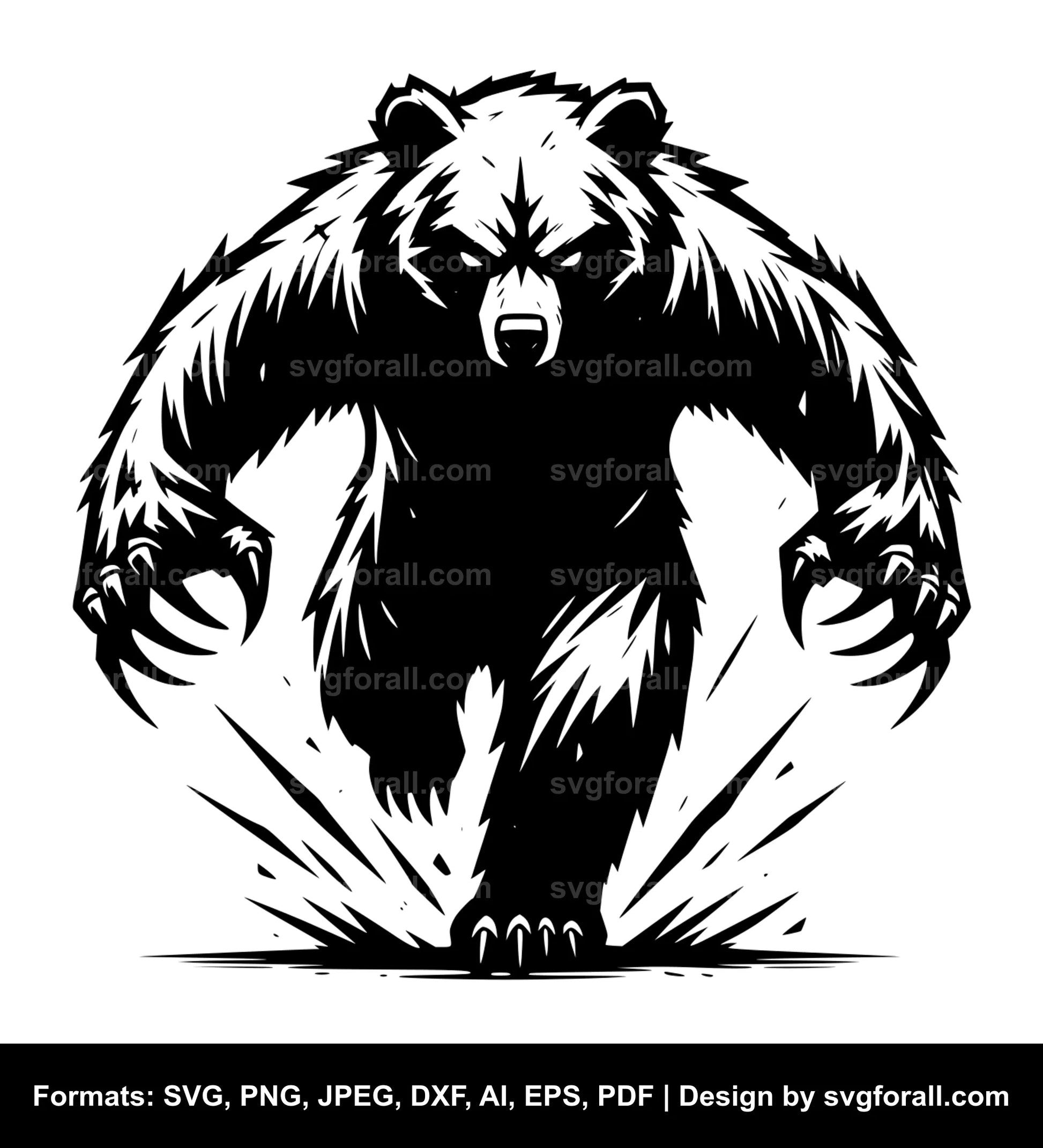 Bear SVG Vector