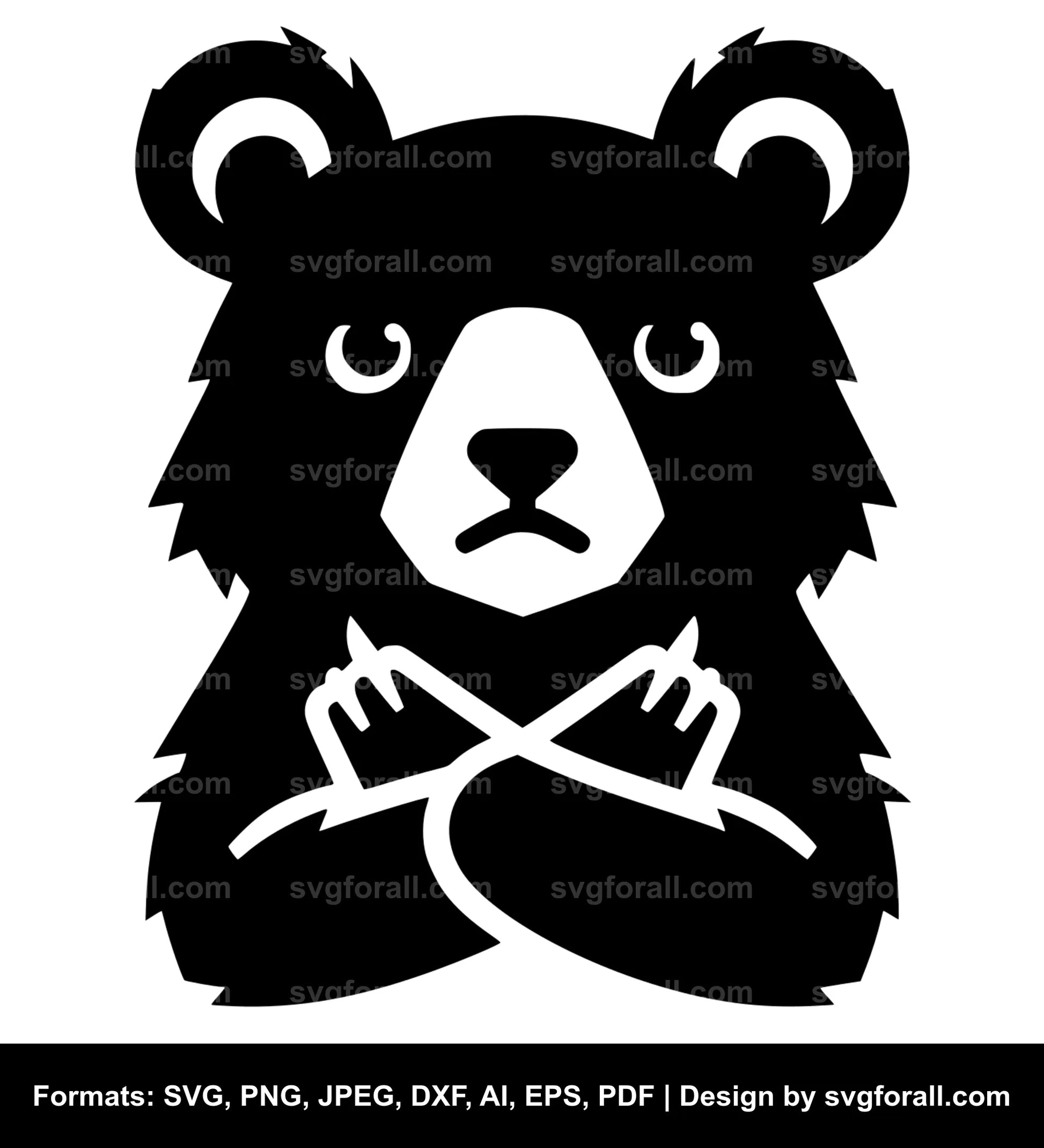 Bear SVG Vector File