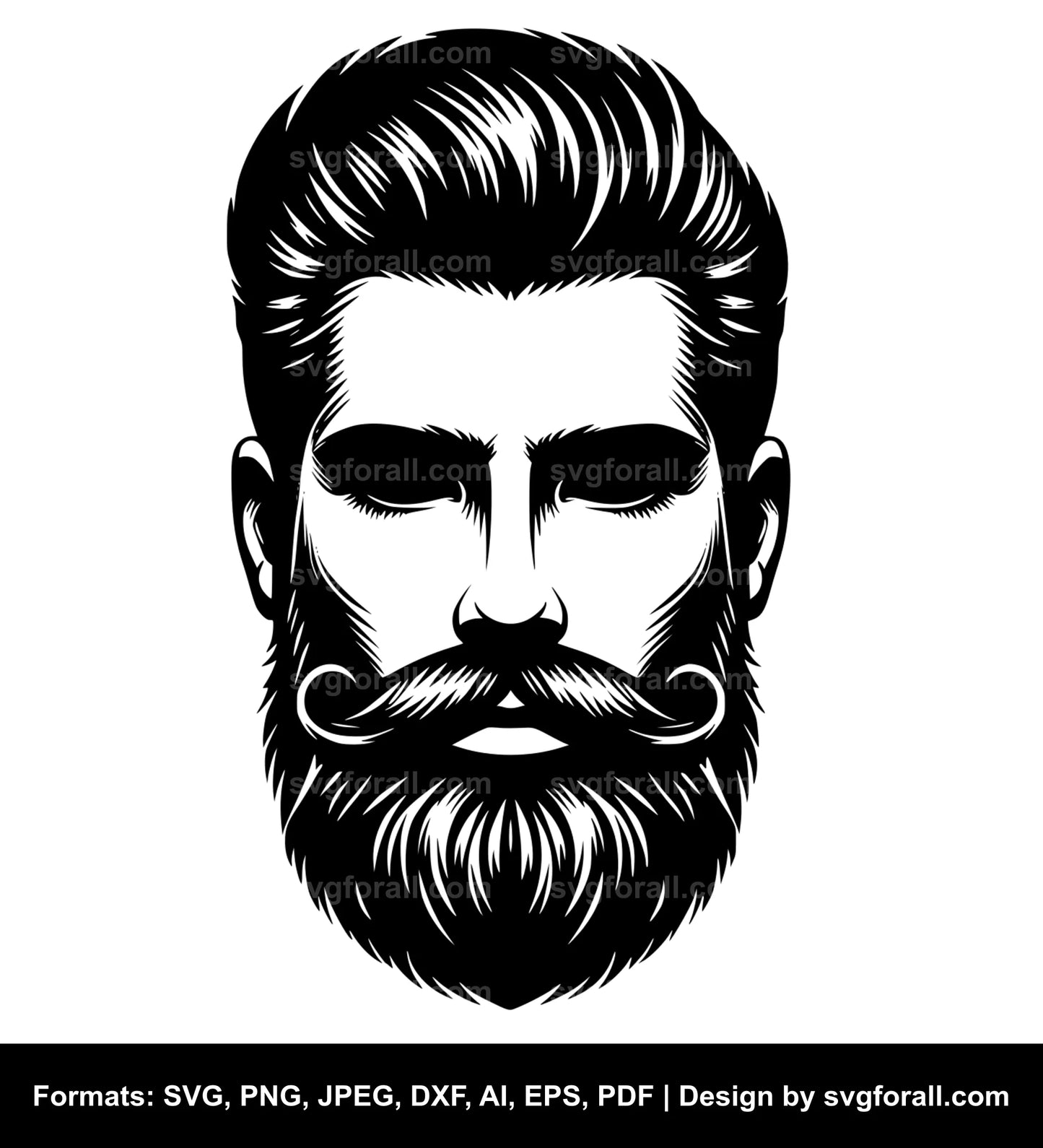 Beard Vector SVG