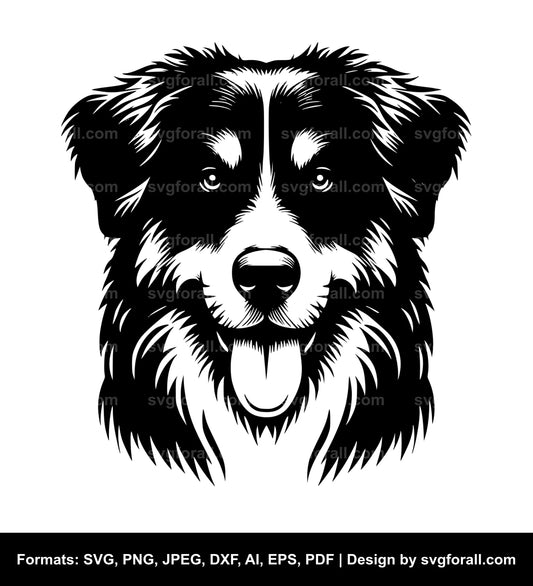 Beauceron Dog SVG Vector