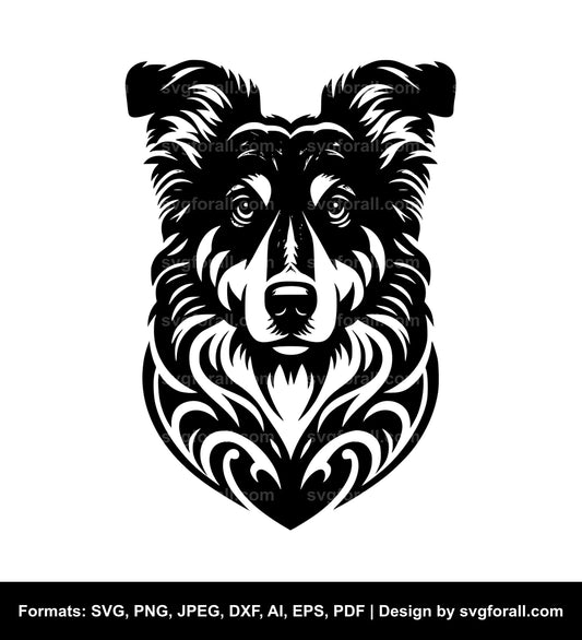 Beauceron Dog Vector SVG