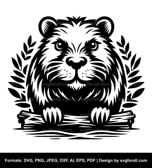 Beaver Clipart SVG