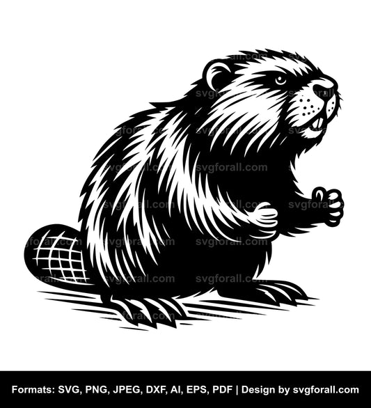 Beaver SVG Clipart