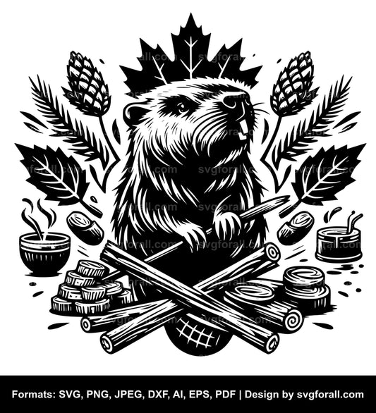 Beaver SVG Design