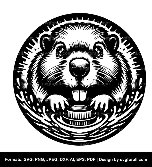 Beaver SVG File