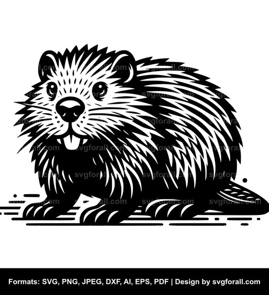 Beaver Vector SVG