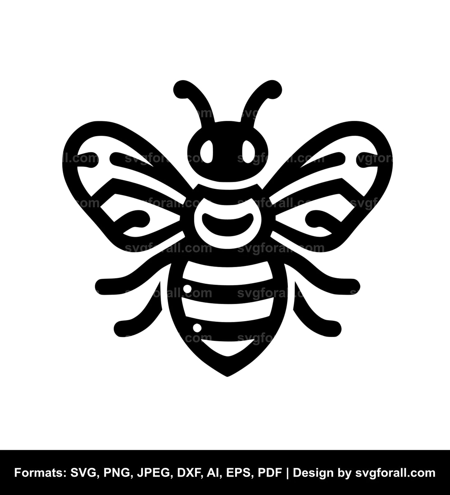 Bee SVG PNG