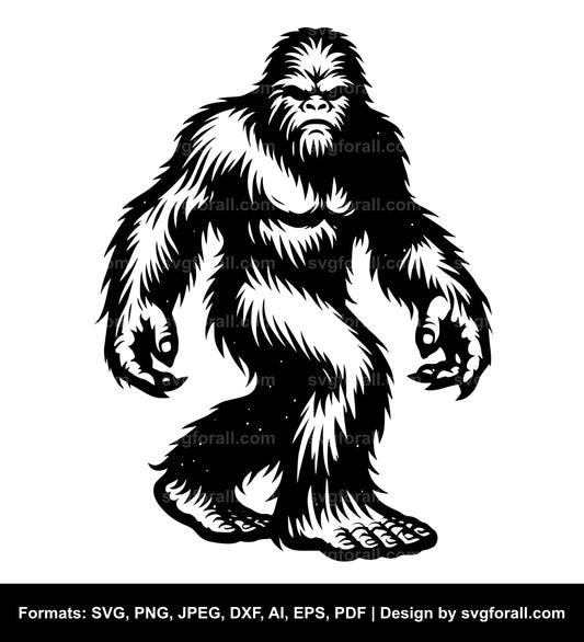 Bigfoot SVG Vector