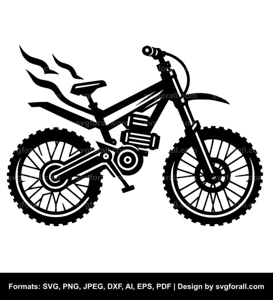 Bike Black SVG PNG