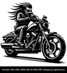 Biker SVG