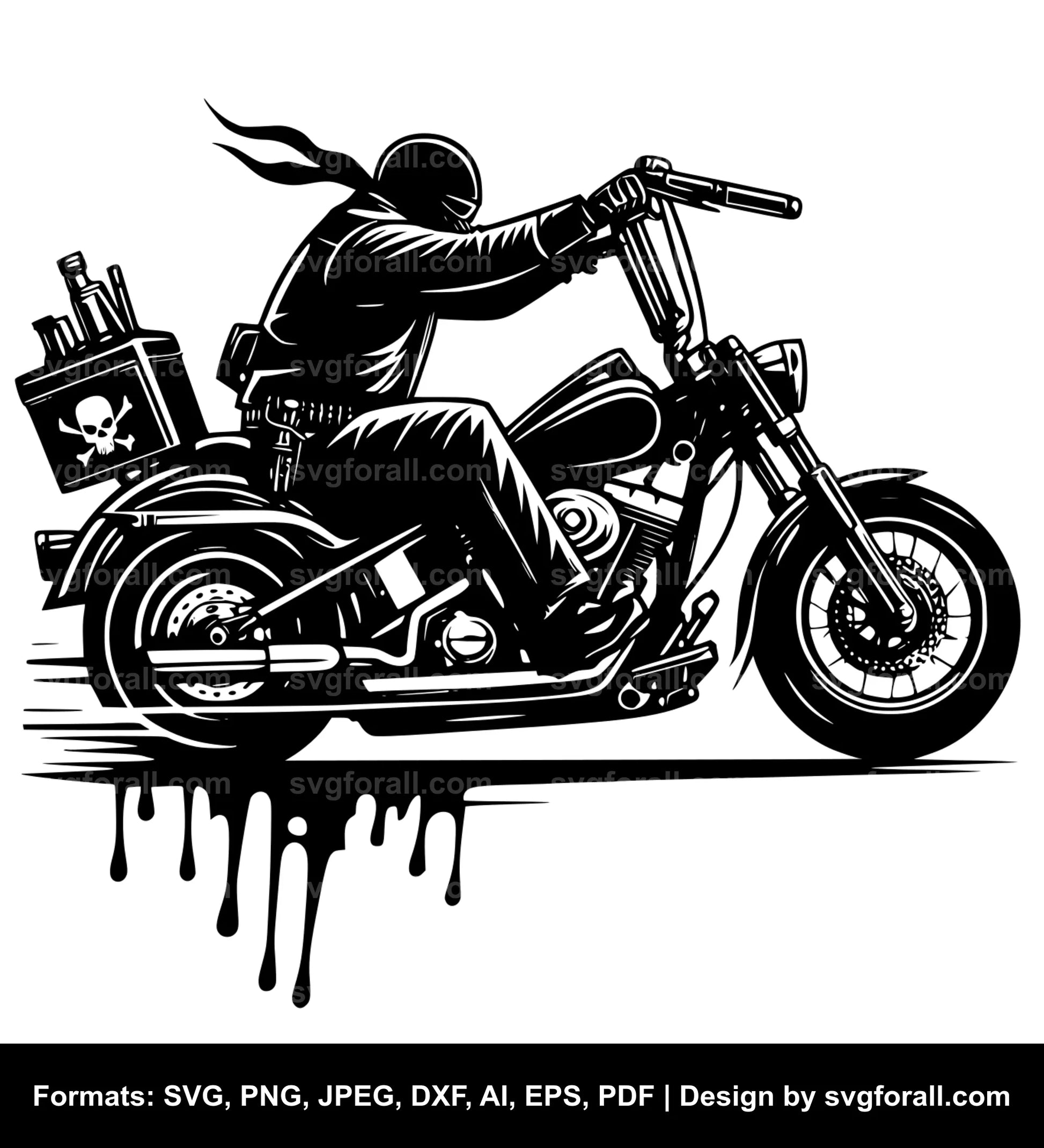 Biker SVG