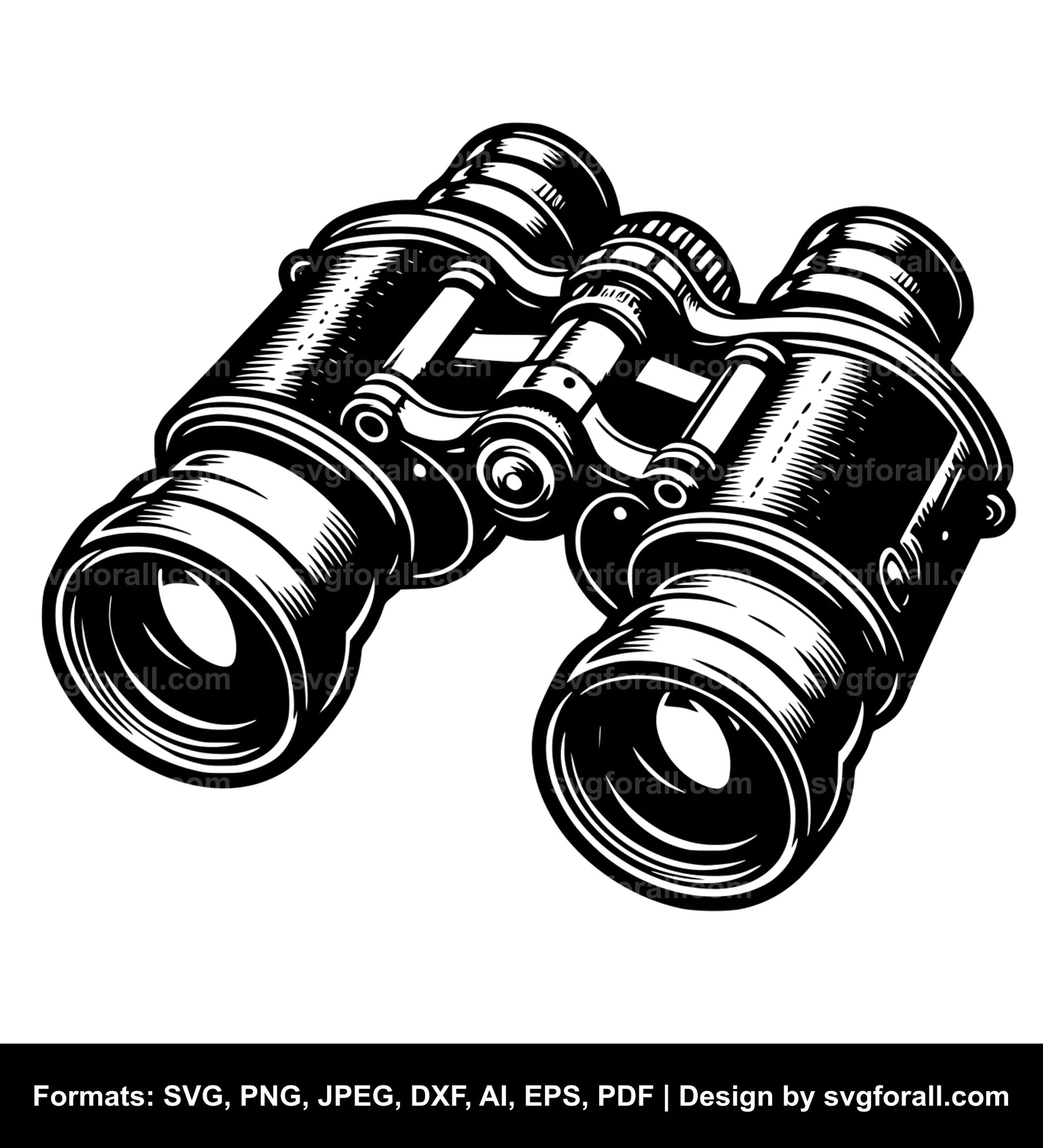 Binoculars Cricut SVG