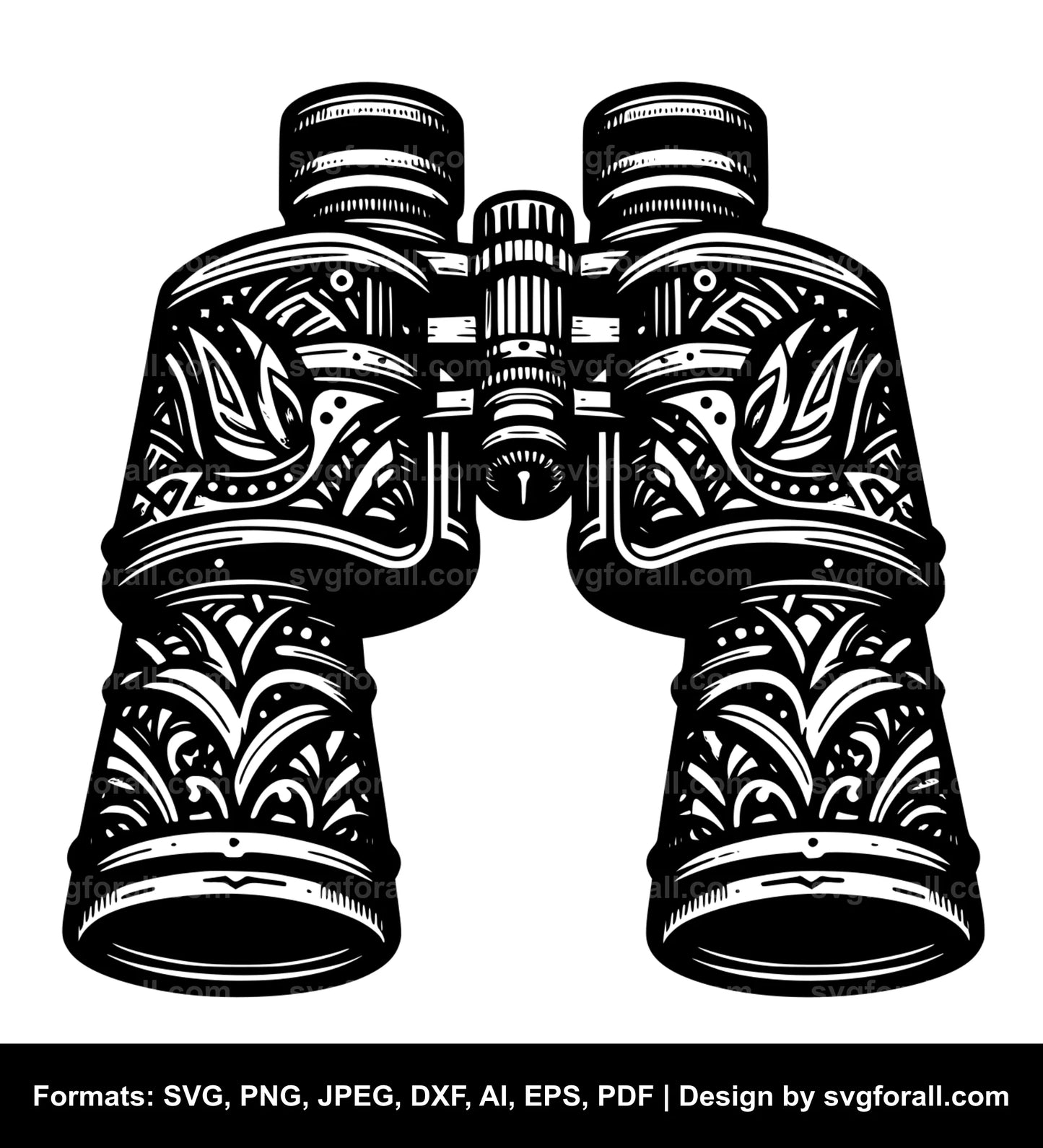 Binoculars SVG Cut File