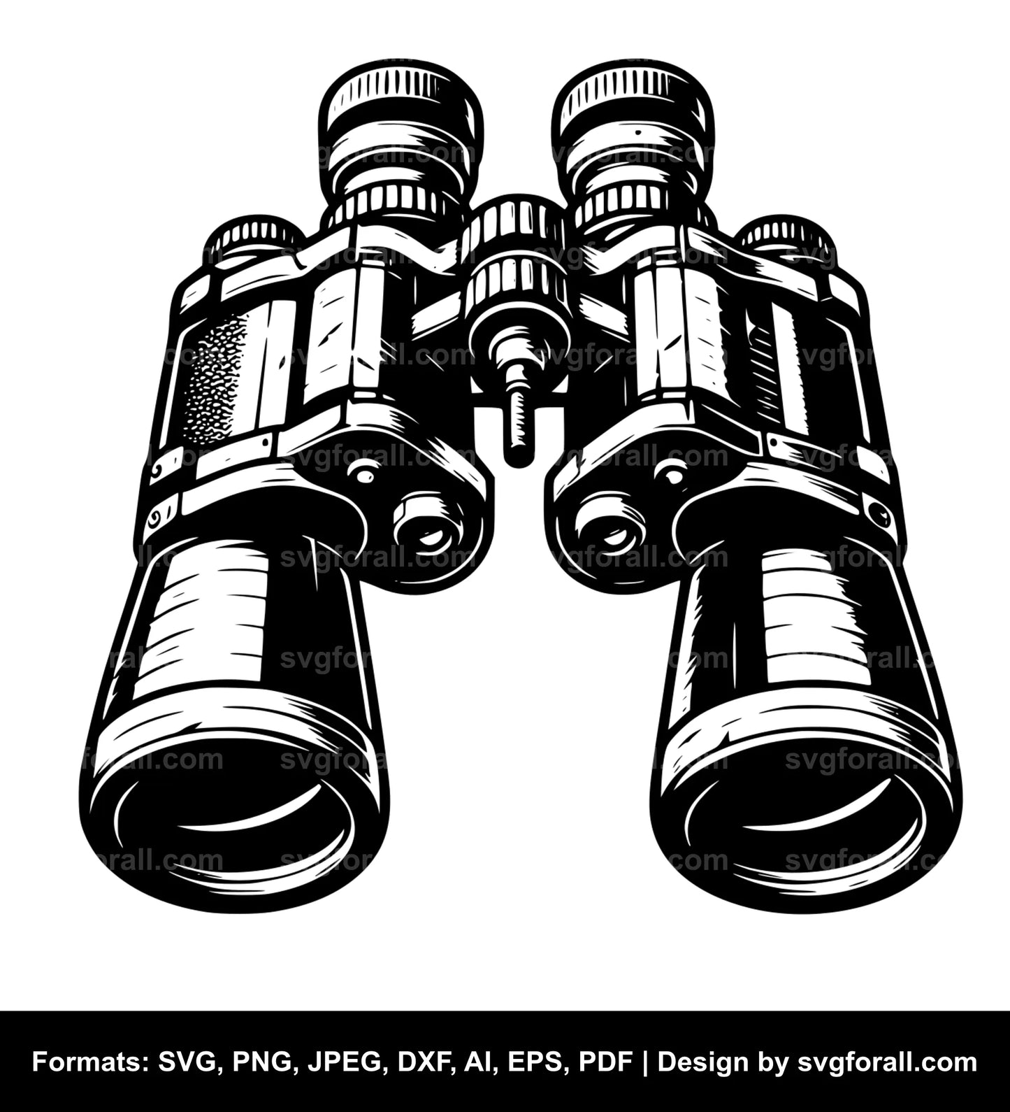 Binoculars SVG File