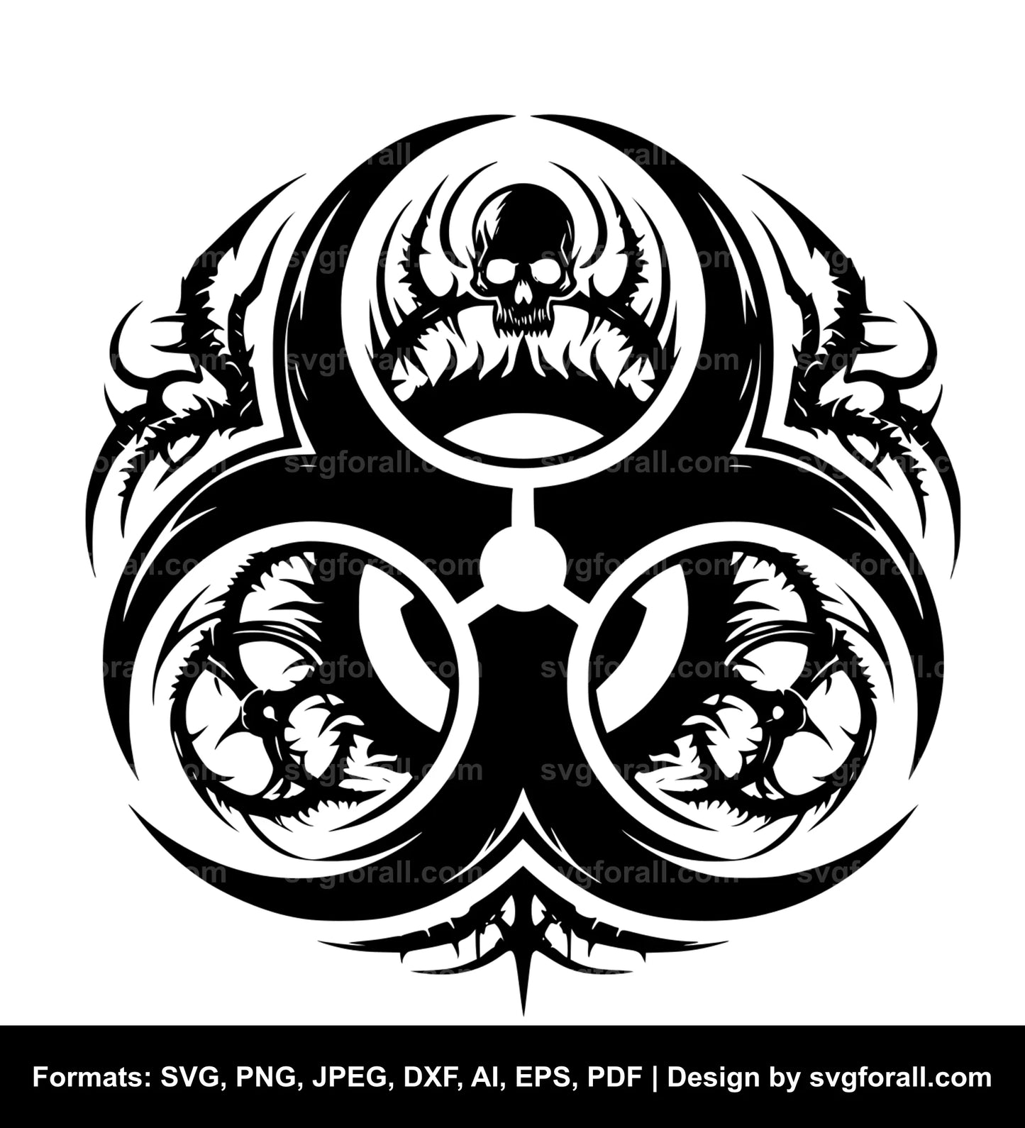 Biohazard SVG Download