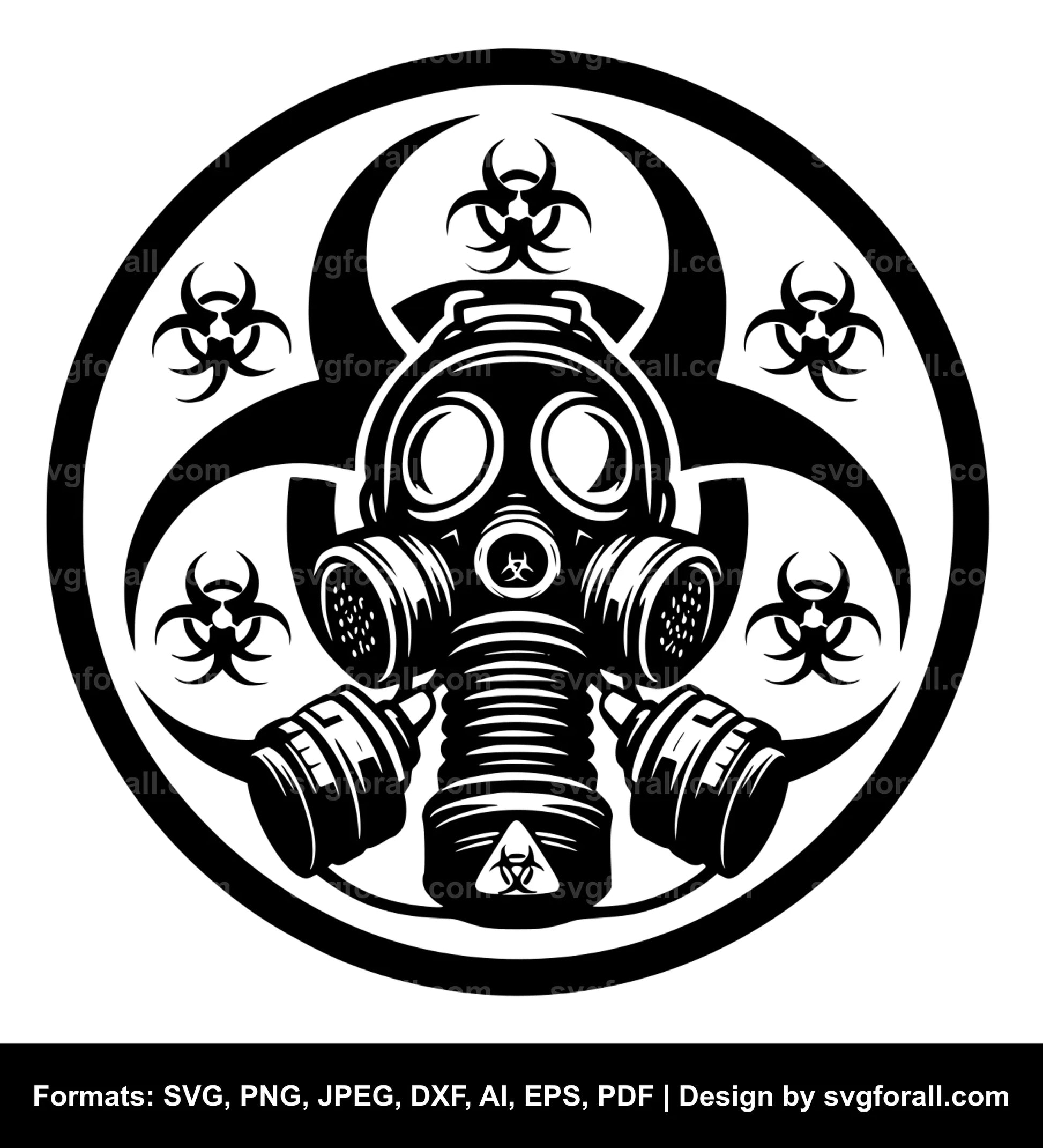 Biohazard Vector SVG