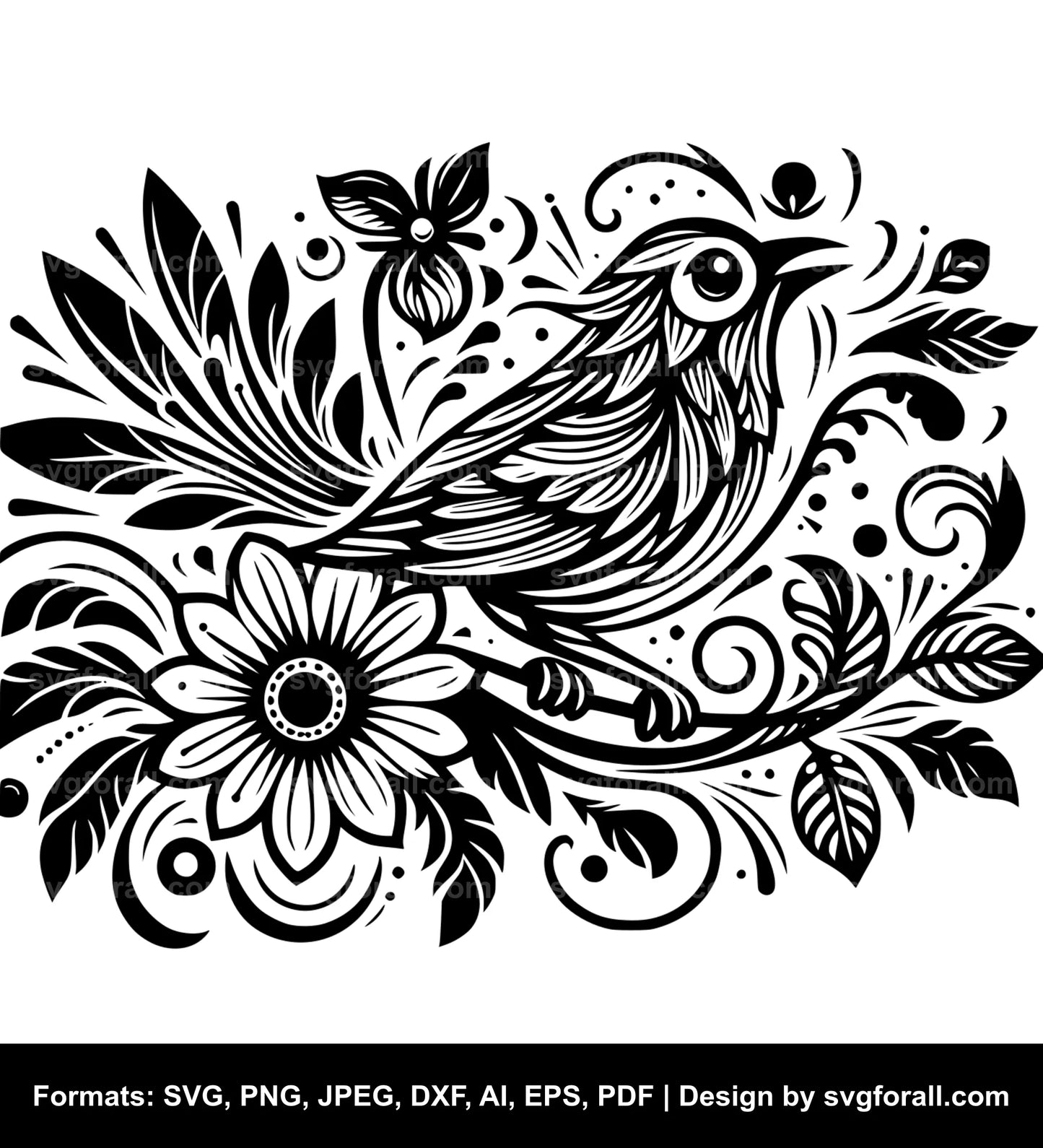 Bird SVG Cricut Cut Files