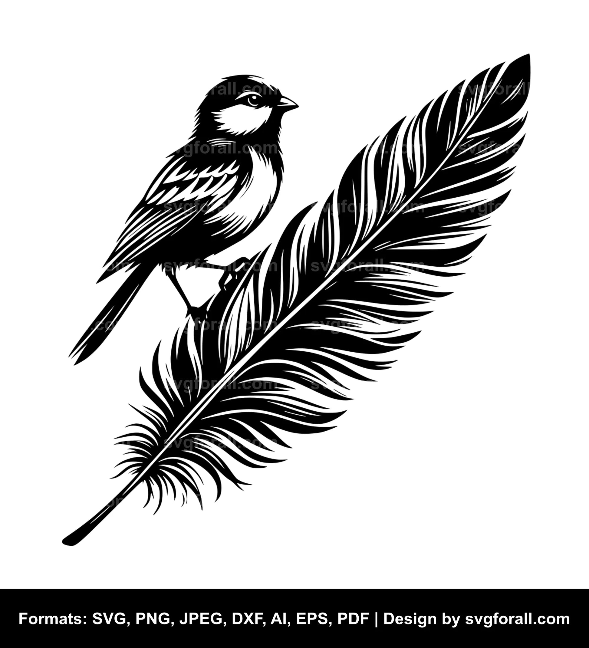 Bird SVG Vector For Cricut