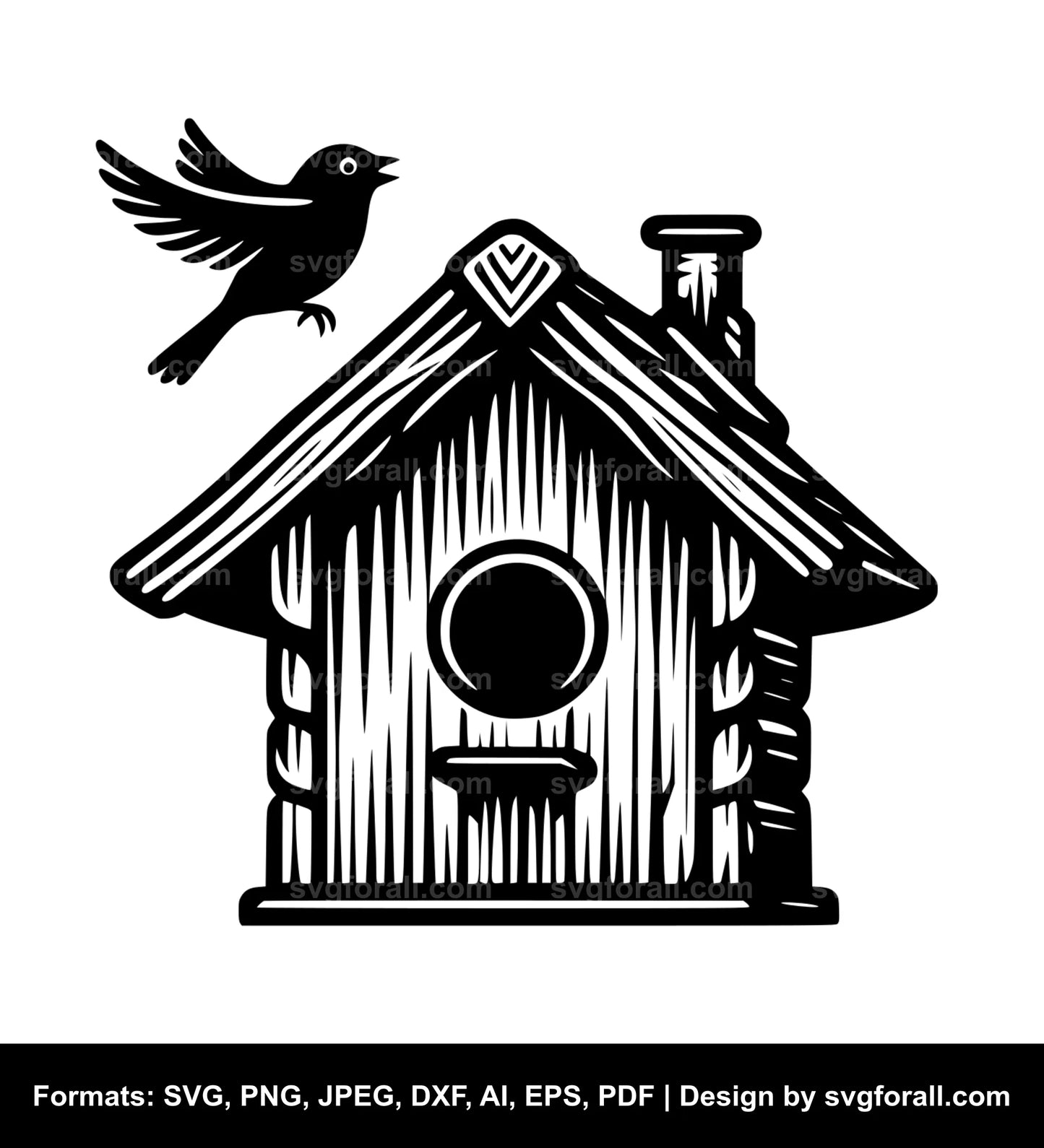 Birdhouse Clipart SVG