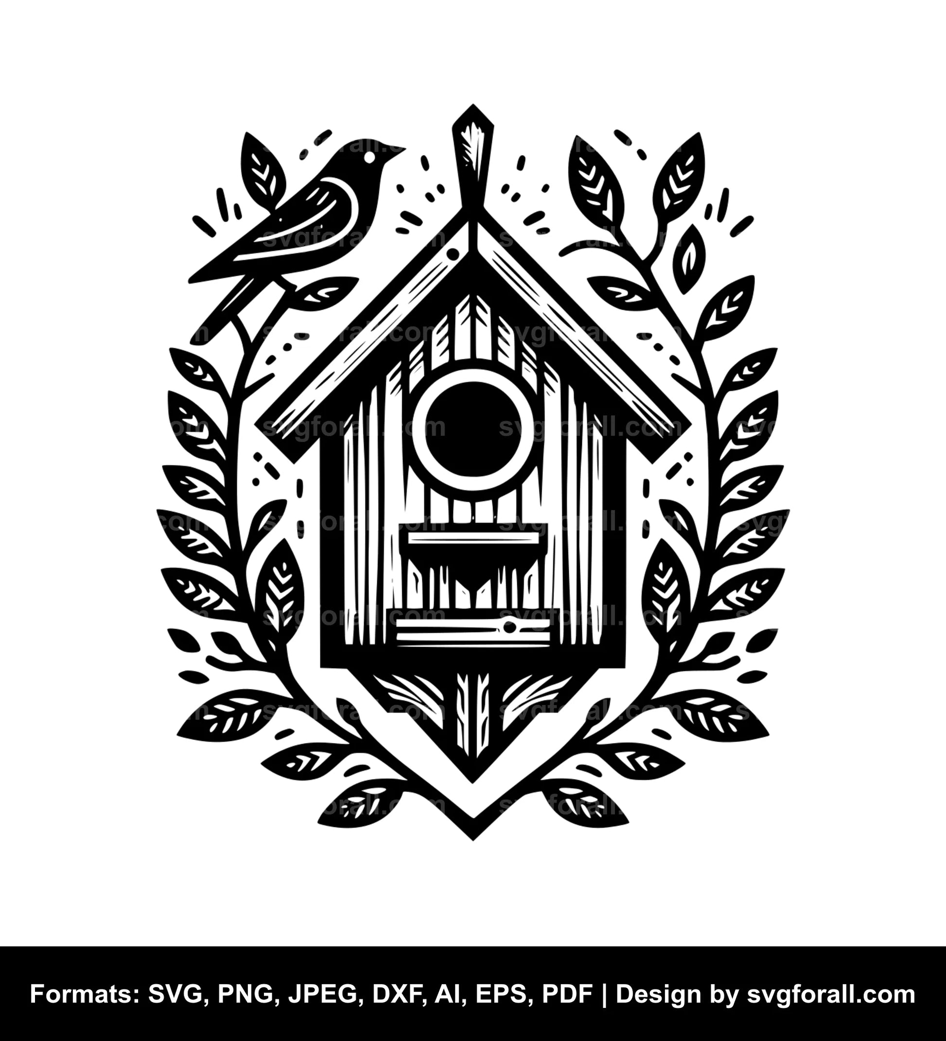 Birdhouse SVG