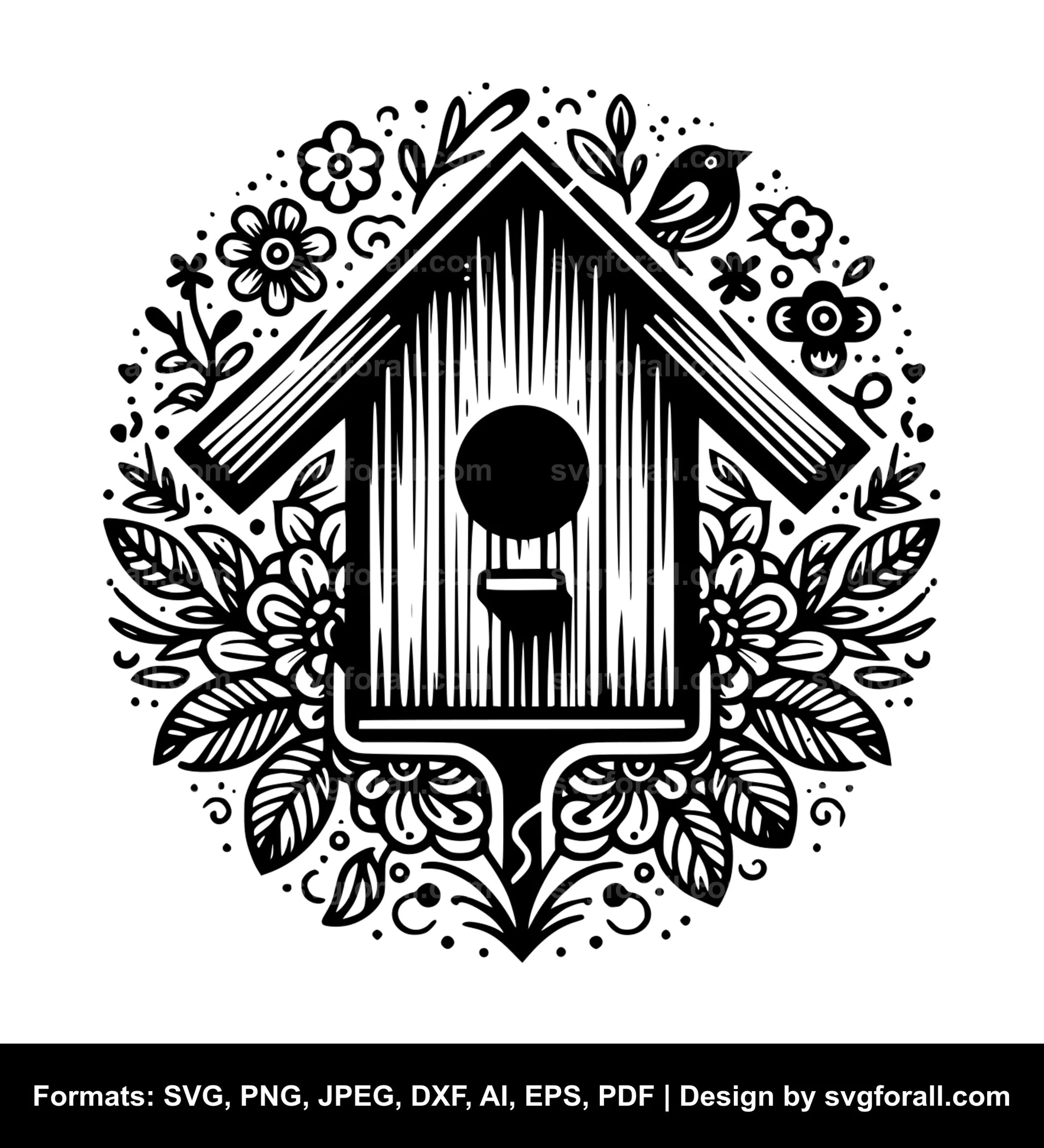 Birdhouse SVG File