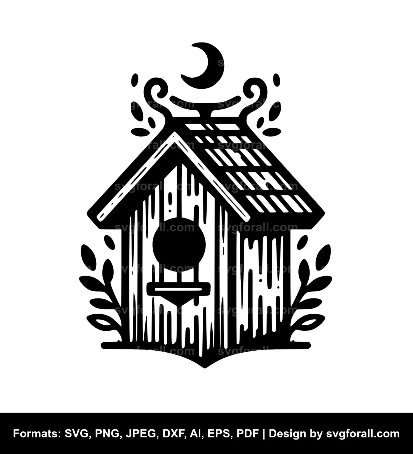 Birdhouse Vector SVG