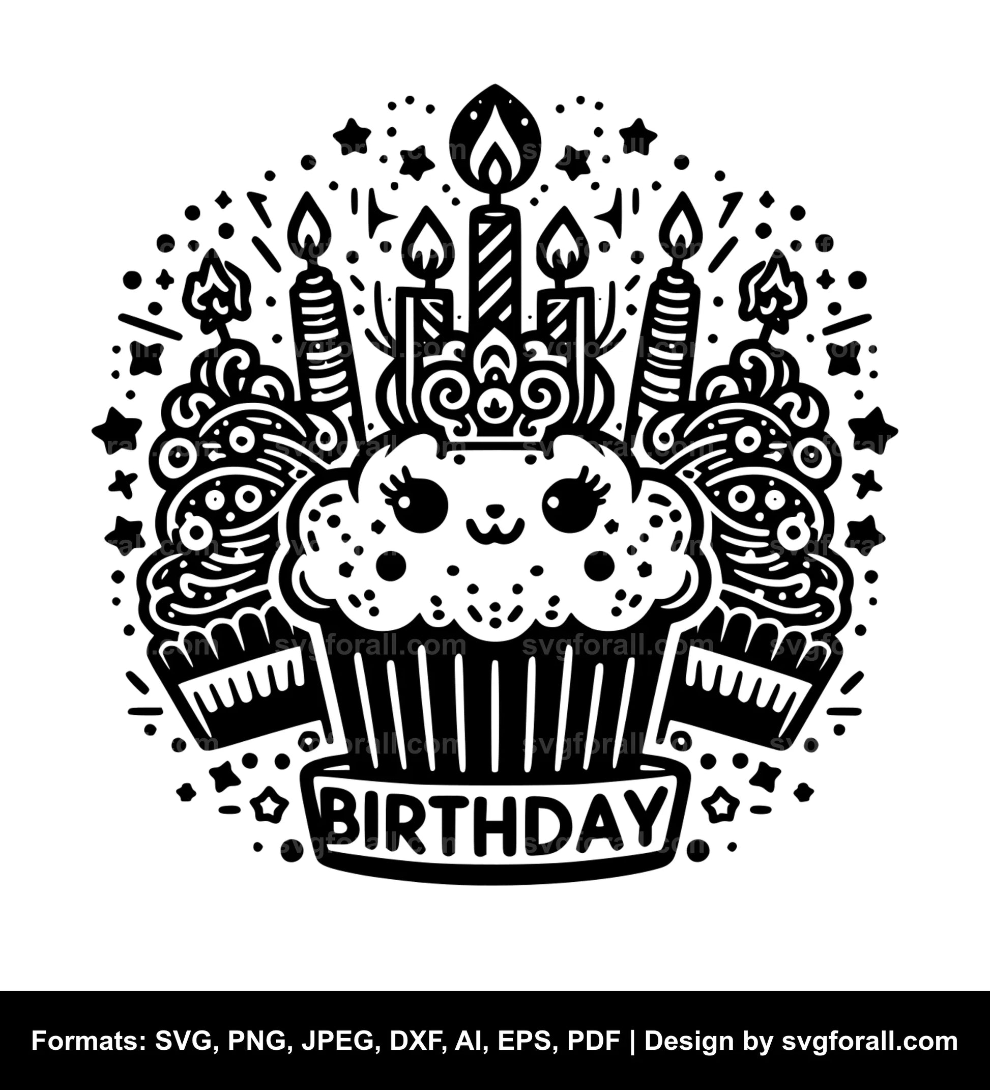 Birthday SVG File