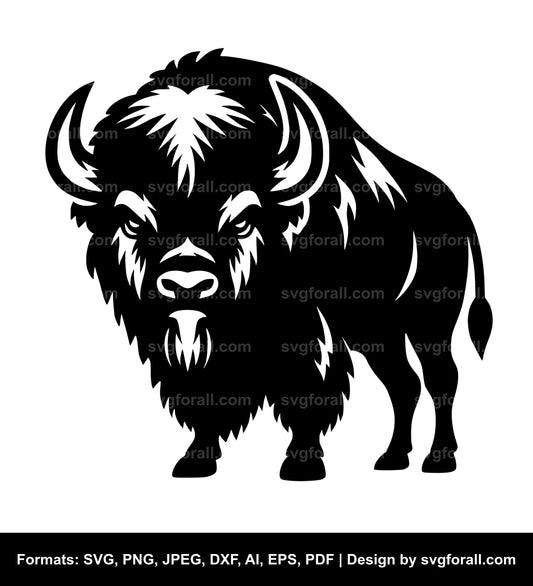 Bison Vector SVG