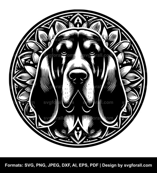 Bloodhound Dog SVG File