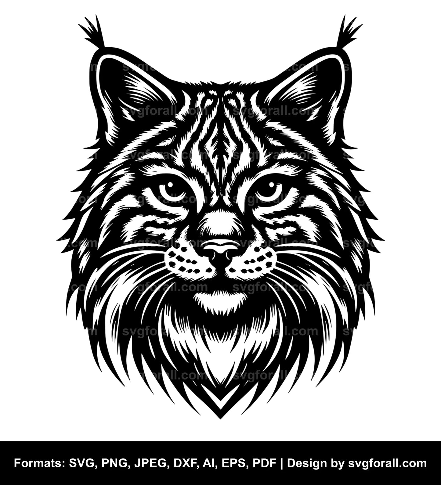 Bobcat Black SVG