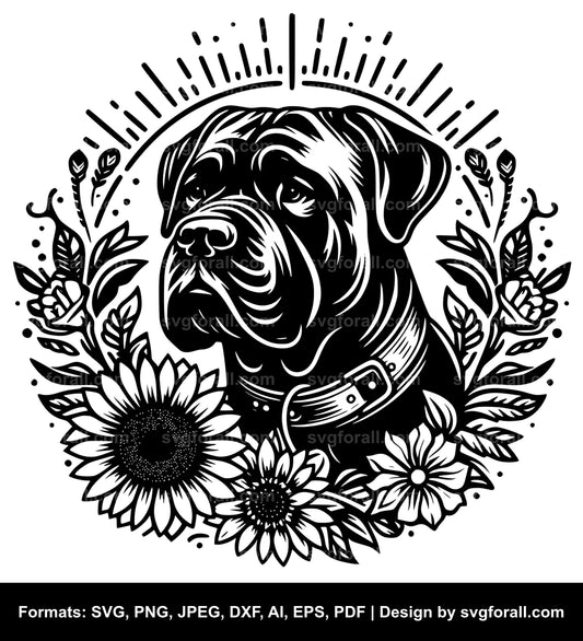 Boerboel Dog Cricut SVG