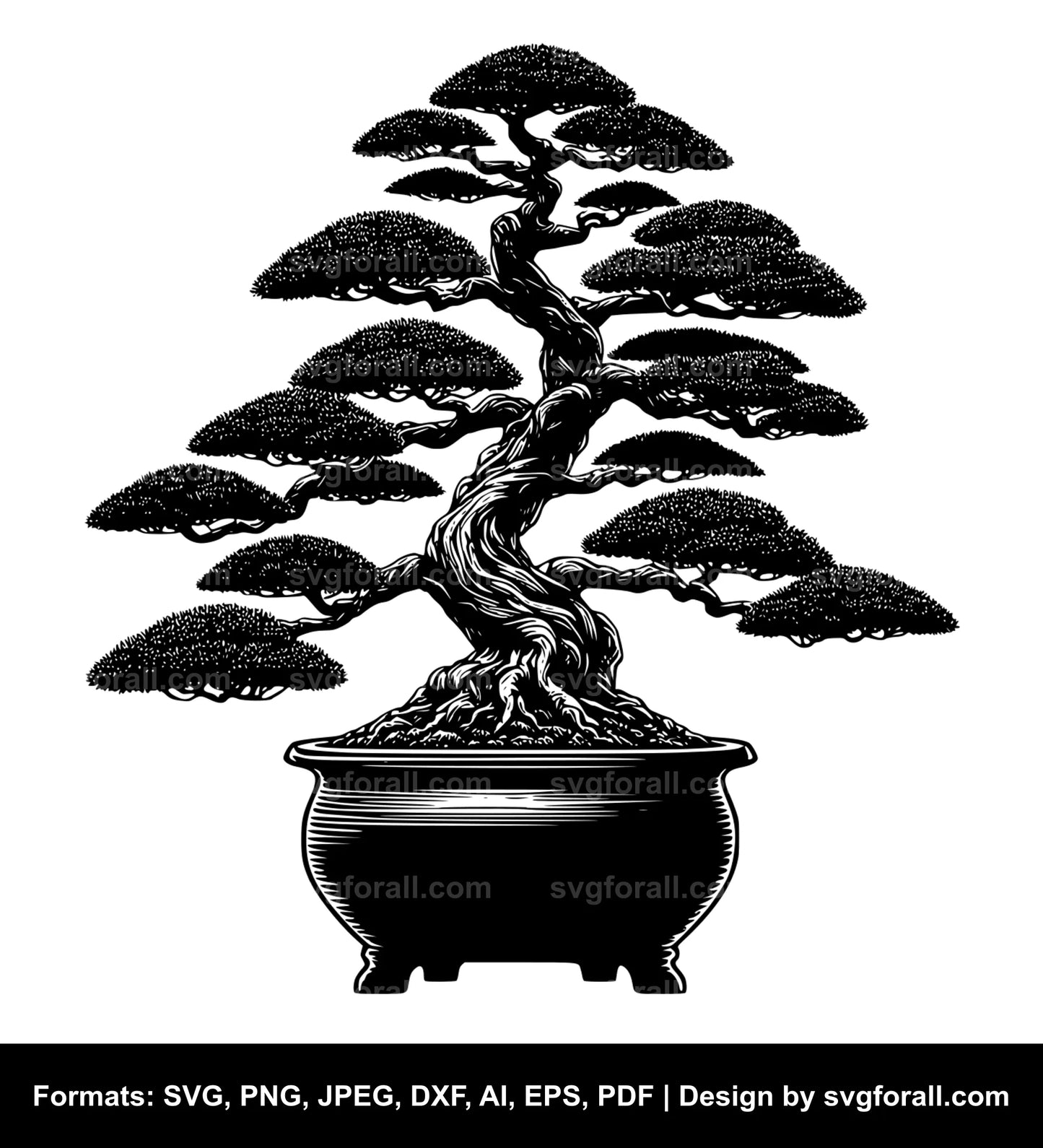 Bonsai Cricut SVG