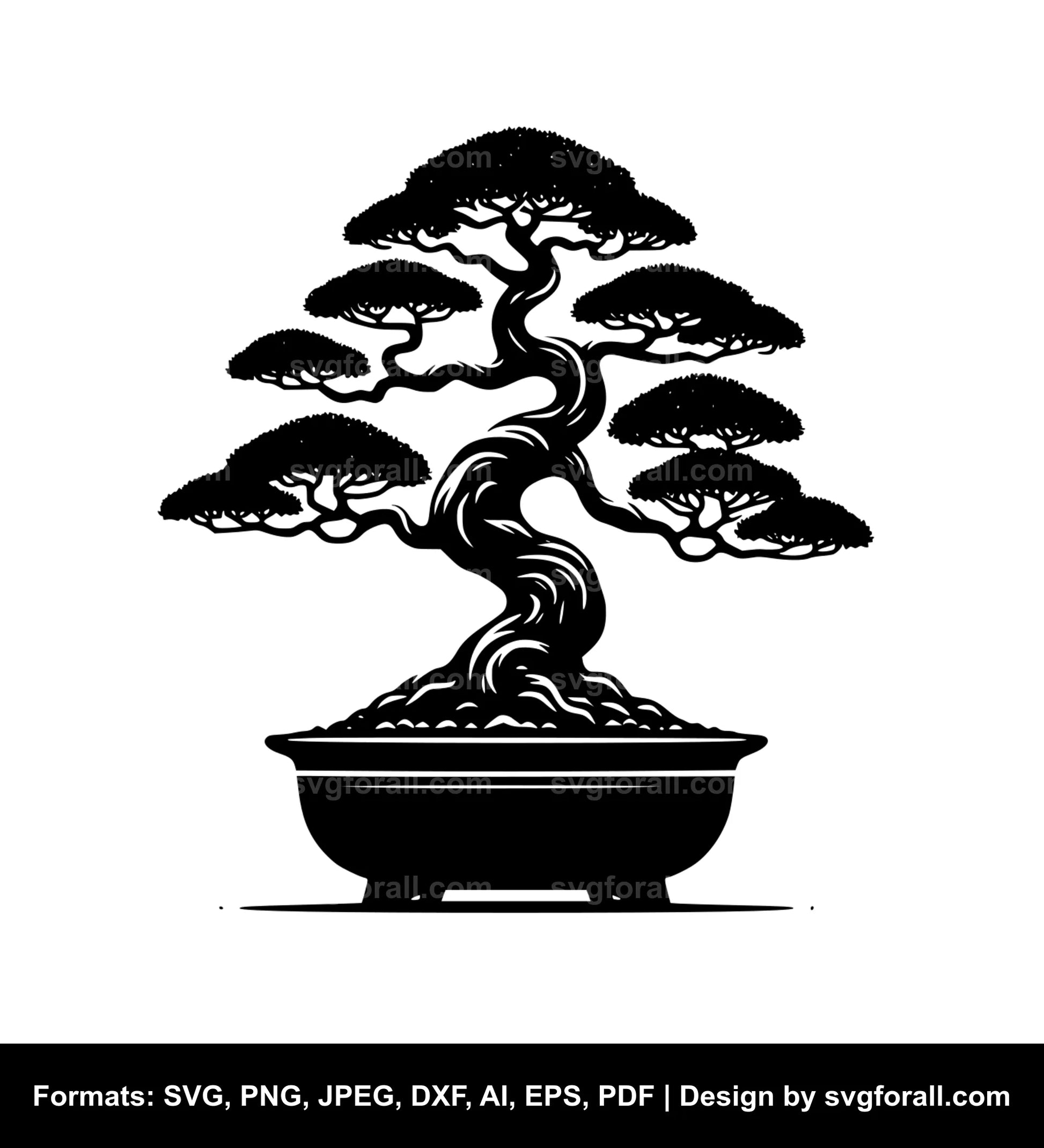 Bonsai SVG Design