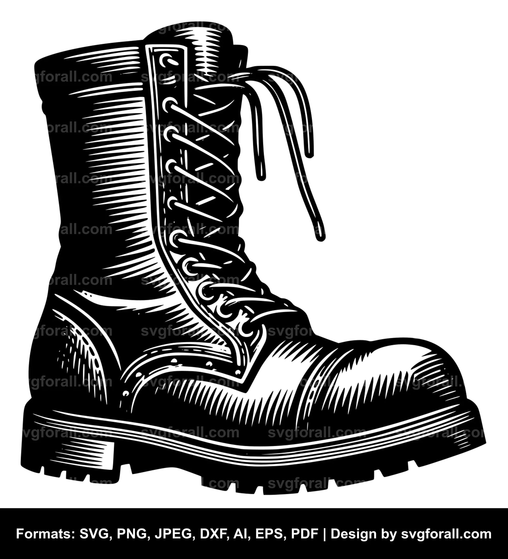 Boot Black SVG