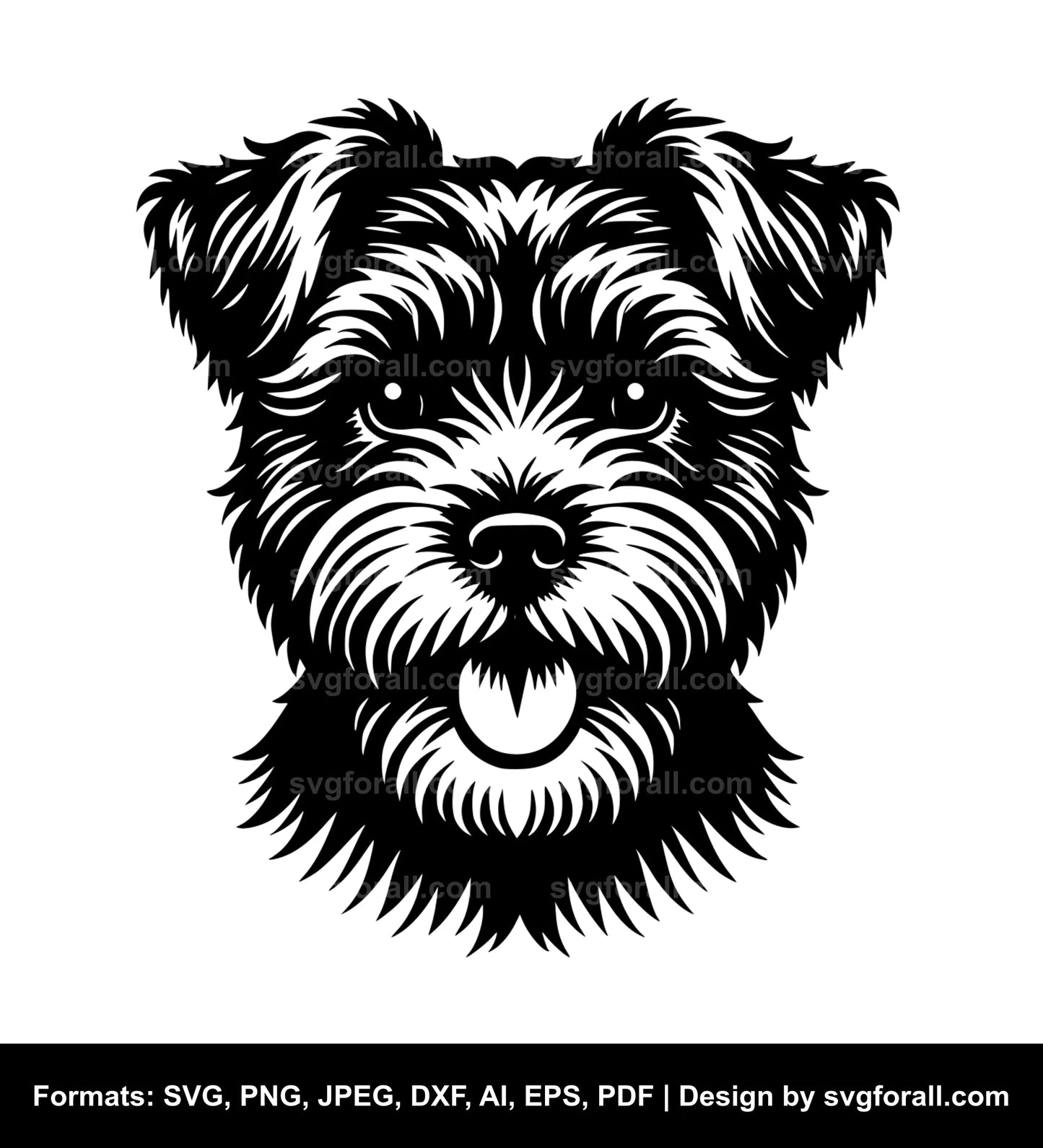 Border Terrier Dog Cricut SVG