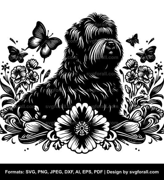 Bouvier Des Flandres Dog SVG