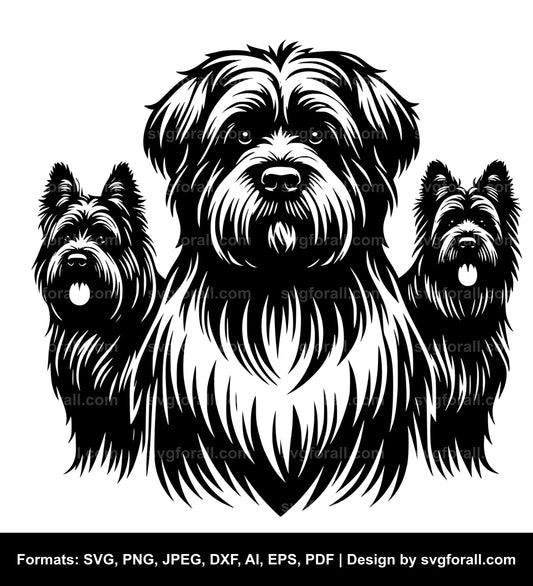 Bouvier Des Flandres Dog SVG File