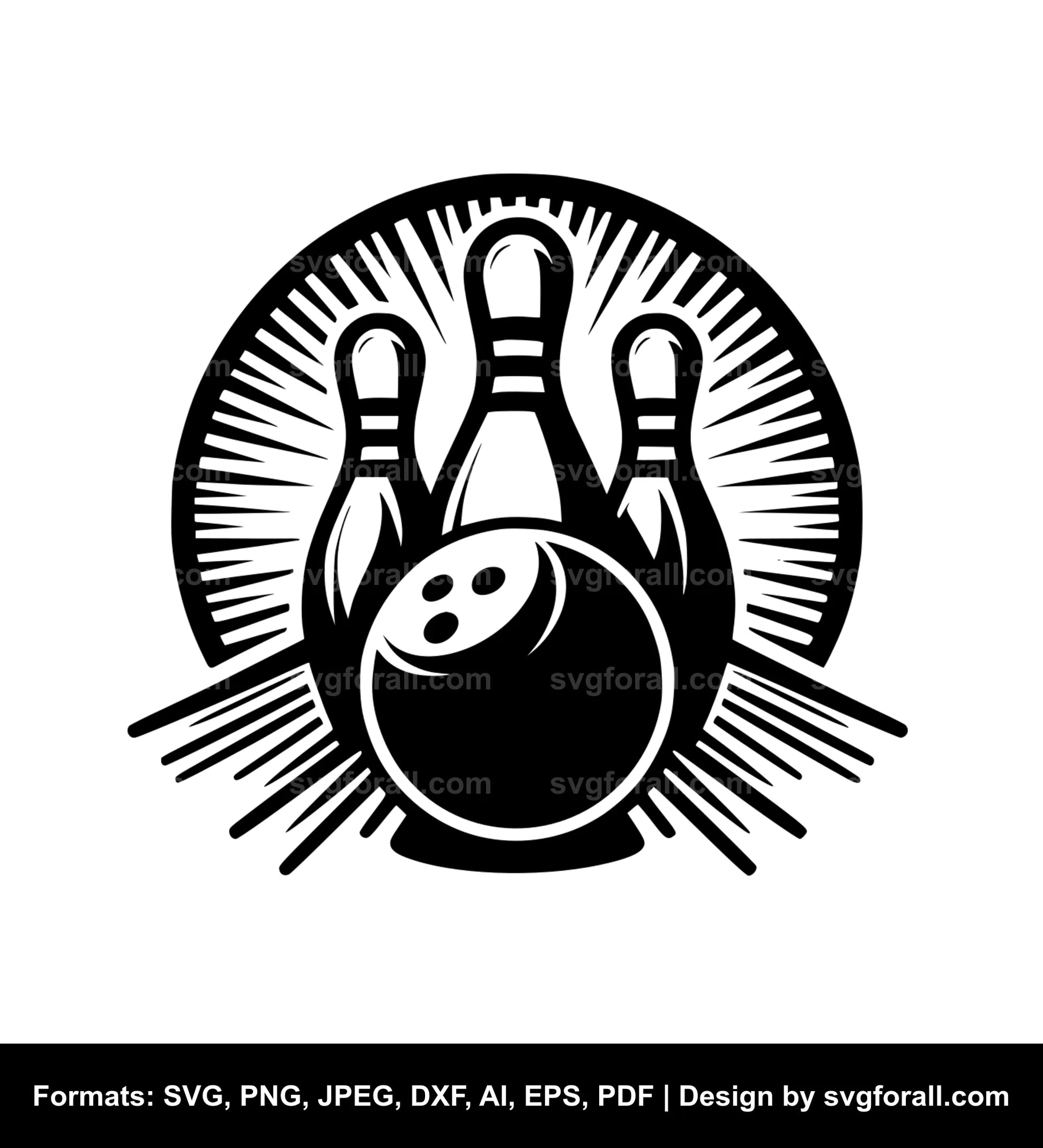 Bowling SVG PNG