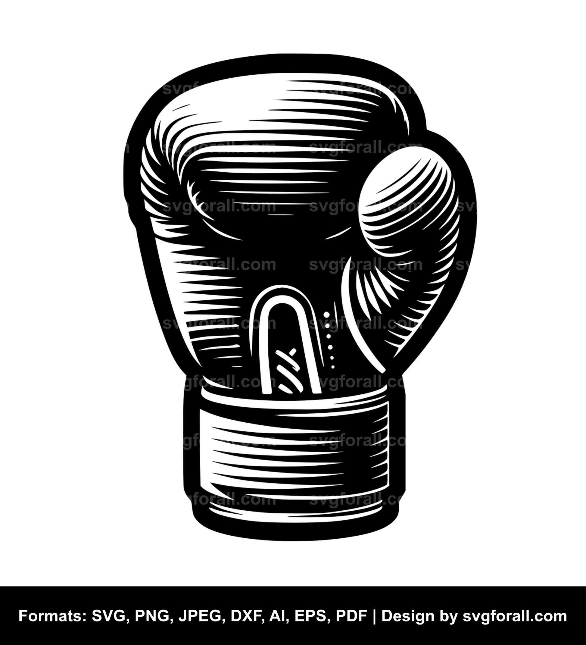 Boxing Glove SVG